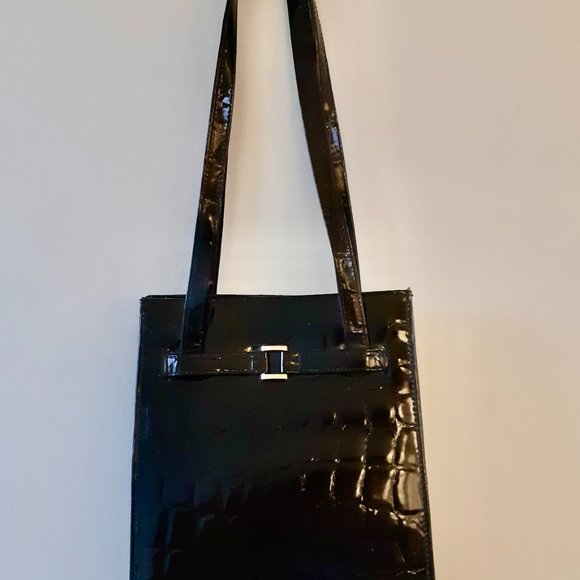 Faux Croc handbag - Picture 3 of 3